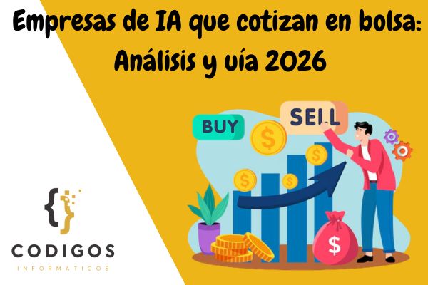 Empresas de IA que cotizan en bolsa: Análisis y uía 2026